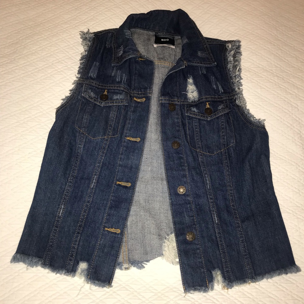 Urban Outfitters Jean Vest
